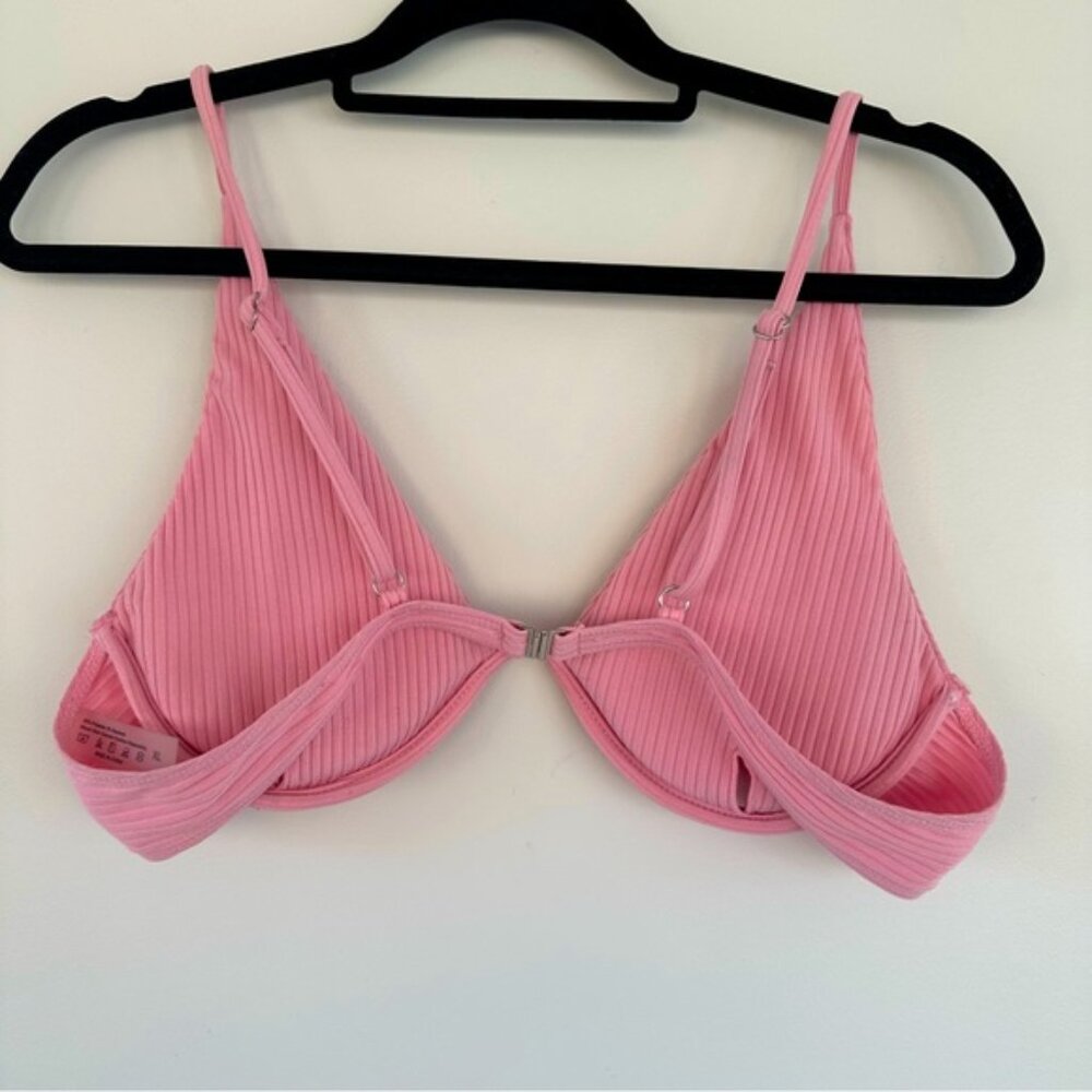 Shein Underwire Bikini Top Hot Pink Barbiecore Size XL - Picture 2 of 3